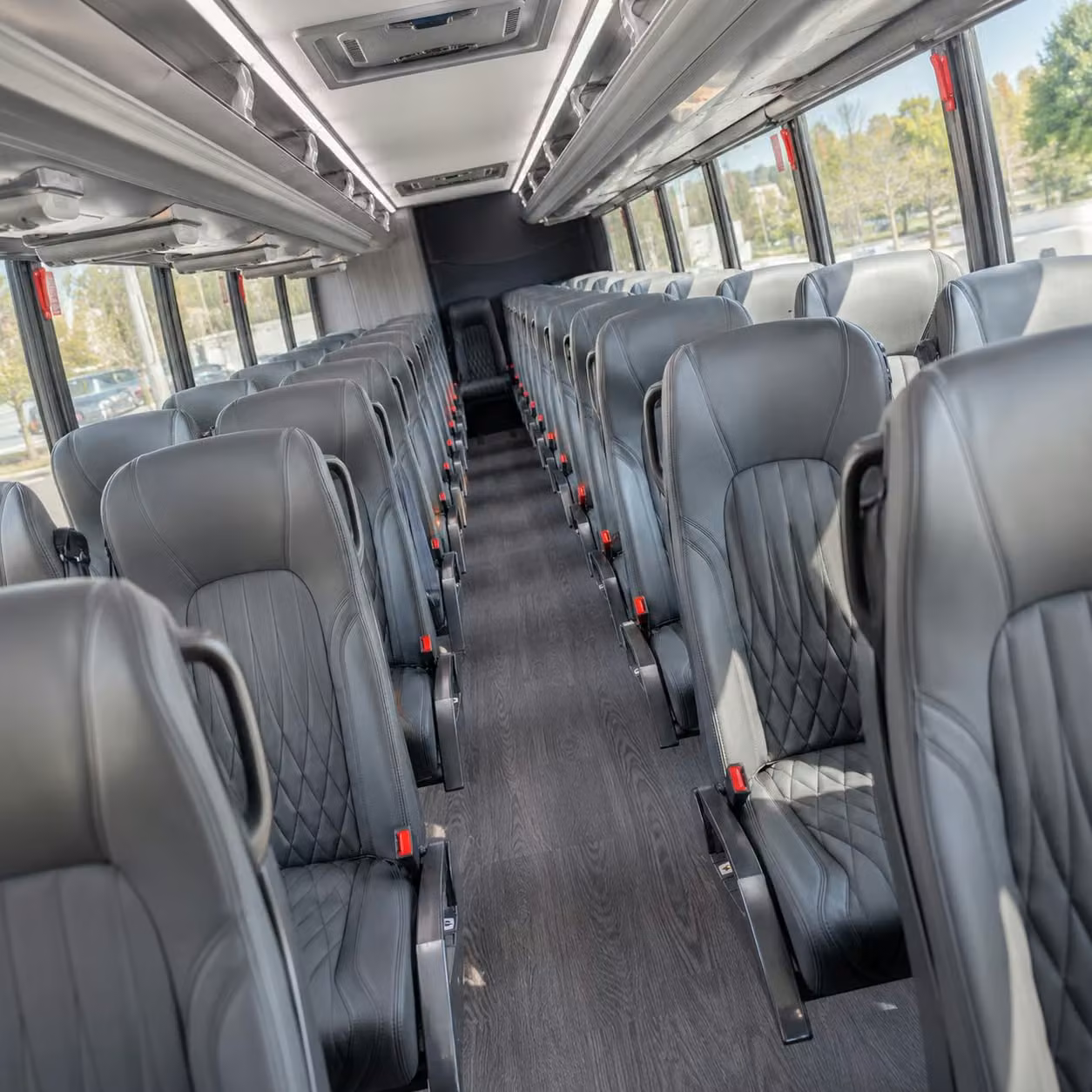 30 passenger minibus interior