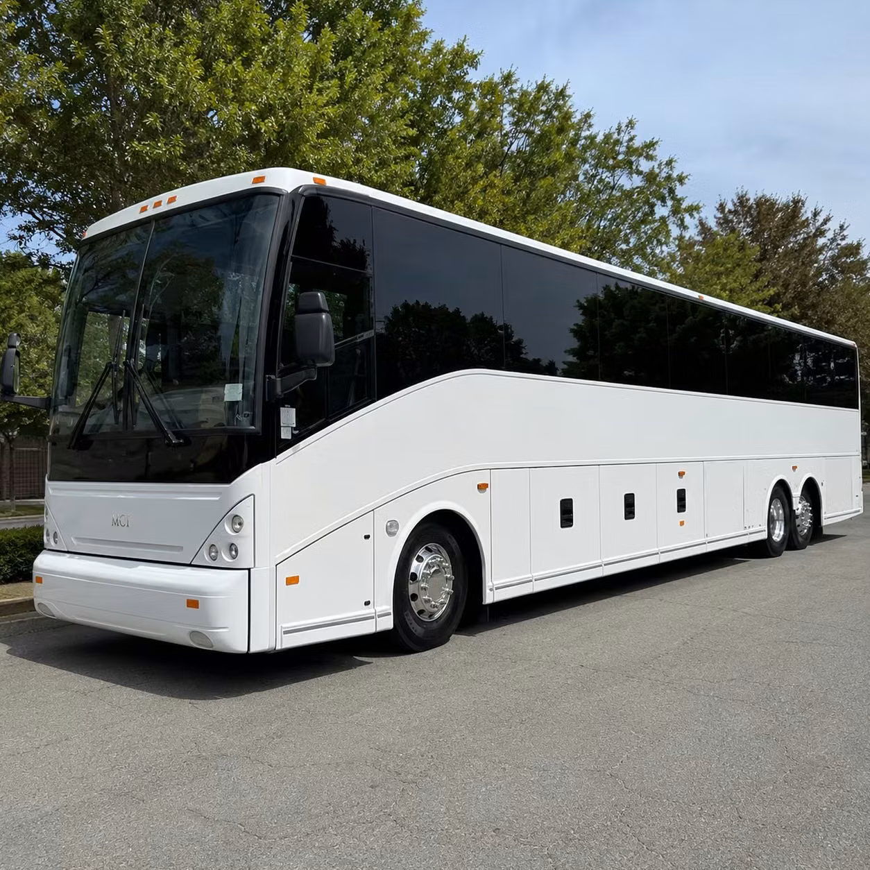 56 passenger charter bus